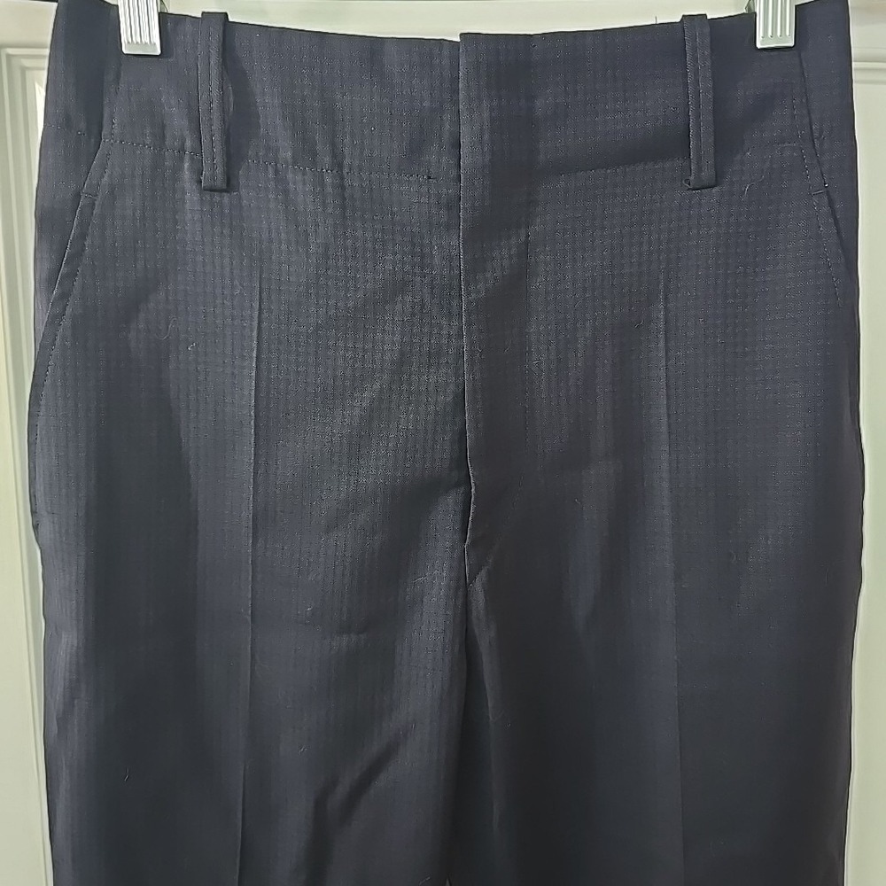 Isabel Etoile Marant Womens Pleated Viscose Navy Black Trousers Pants‎ Size 36 - Picture 2 of 5